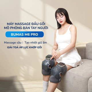 Máy Masssage Đầu Gối BUMAS M6 Pro - 5 Mức Độ Nhiệt - 3 Chức Năng Trong 1 - Giải Tỏa Áp Lực Đầu Gối