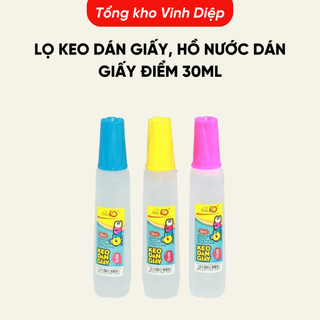 Lọ keo dán giấy, hồ nước dán giấy điểm 10 G-08 30ml