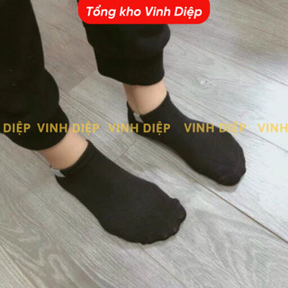 1 đôi tất vớ nam cổ ngắn kháng khuẩn chống hôi chân Free size