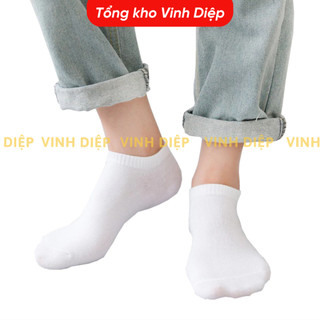 1 đôi tất vớ nam cổ ngắn kháng khuẩn chống hôi chân Free size