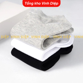 1 đôi tất vớ nam cổ ngắn kháng khuẩn chống hôi chân Free size