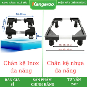 Chân Kệ Inox Máy Lọc Nước RO - Điều chỉnh được kích thước dài ngắn - Dùng được cho tất cả các hãng