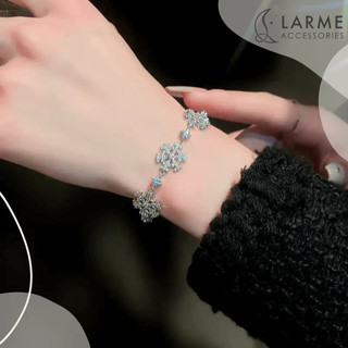 Lắc tay nữ hoa tuyết mùa đông Larme accessories -VT0149