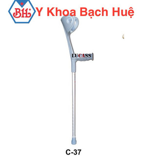 Nạng đỡ khuỷu tay Lucass C-37. Hộp kim nhôm.