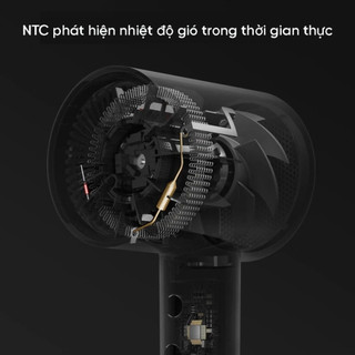 Máy Sấy Tóc  Mijia H300 - Công Nghệ Ion Âm Giúp Bảo Vệ Tóc, Công Suất 1600W Làm Khô Nhanh