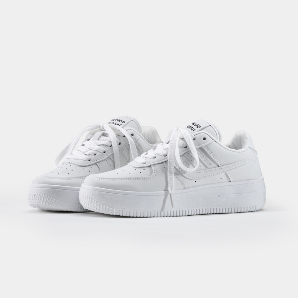Ảnh Giày Thể Thao Sneaker Nam Nữ Second Sunday White Day Đế Tăng Chiều Cao 4cm SK45 3