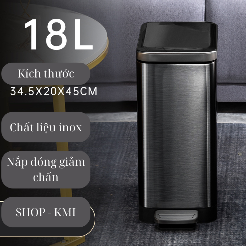 Thùng rác inox hàng thanh lý 5L,6L,12L,18 lít Mẫu mã đa dạng | Shopee ...