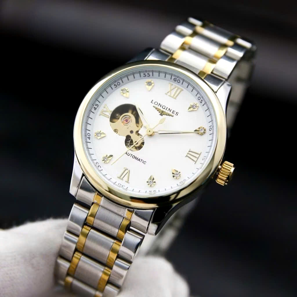 Đồng Hồ Longine.s Nam Cơ Cao Cấp, Dây Đúc Dmi, Cơ Automatic, Khoá bướm ...