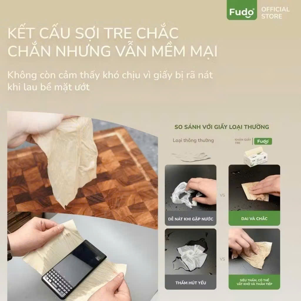 Ảnh Combo Giấy Kim Ngân ║ Fudo Bamboo® ║ TISSUECOMBO™ 4
