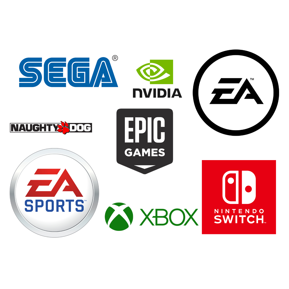 Sticker hình dán logo XBOX, EPIC GAMES, STEAM, EA SPORTS, NINTENDO hình ...