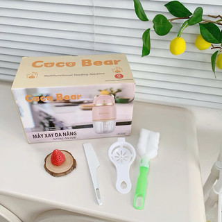 Máy Xay Đa Năng COCOBEAR Lưỡi Cối Thuỷ Tinh 300ml