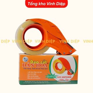 Cắt băng dính cầm tay siêu nhẹ Dân Hoa size đại