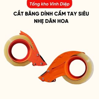 Cắt băng dính cầm tay siêu nhẹ Dân Hoa size đại