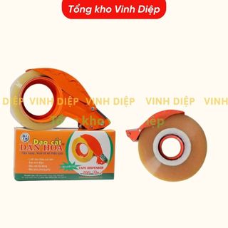 Cắt băng dính cầm tay siêu nhẹ Dân Hoa size đại