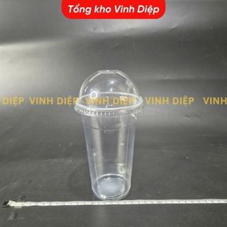 Cốc Nhựa Dùng 1 Lần QQ 50 Ly PP - 360ml 500ml 700ml Dày Chịu Nhiệt Dập Màng
