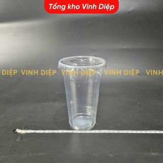 Cốc Nhựa Dùng 1 Lần QQ 50 Ly PP - 360ml 500ml 700ml Dày Chịu Nhiệt Dập Màng