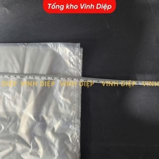 1kg túi nilon đóng hàng đựng 10kg, màu trắng, có quai, chất dai