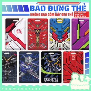 Bao Đựng Thẻ Nhân Viên ABS Anime Gundam – Phong Cách Manga, Game Độc Đáo