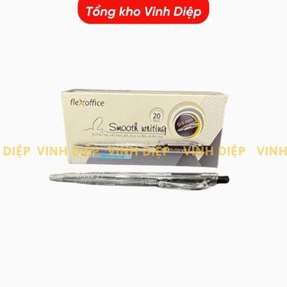 Combo 20 Bút bi Thiên Long TL-027 ngòi 0,5mm - Bút bi viết 3 màu mực xanh/đỏ/đen