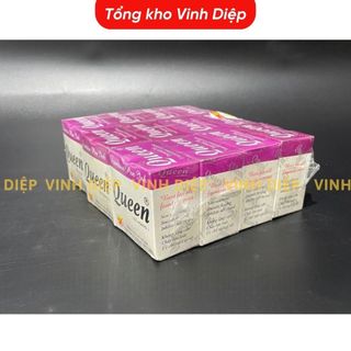 Mực Queen tím 30ml dùng cho bút máy, màu sắc tươi sáng, mực tím học sinh Tiểu Học