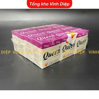 Mực Queen tím 30ml dùng cho bút máy, màu sắc tươi sáng, mực tím học sinh Tiểu Học