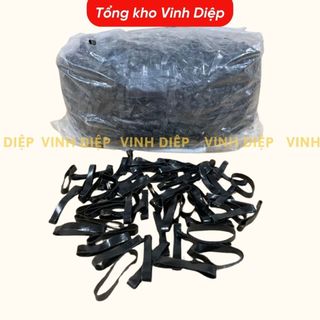 Gói 100g Chun Buộc Tóc Đen, Nhiều Màu ,Dây Cột Tóc