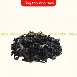 Gói 100g Chun Buộc Tóc Đen, Nhiều Màu ,Dây Cột Tóc