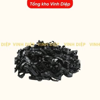 Gói 100g Chun Buộc Tóc Đen, Nhiều Màu ,Dây Cột Tóc