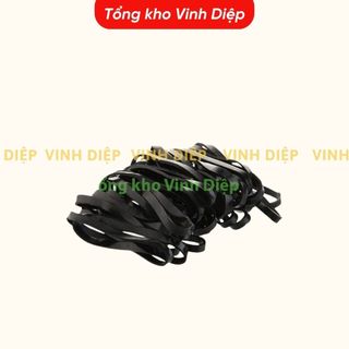 Gói 100g Chun Buộc Tóc Đen, Nhiều Màu ,Dây Cột Tóc