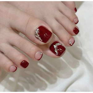 NAIL BOX THIẾT KẾ SƠN GEL ĐỎ CHERRY NỊNH DA