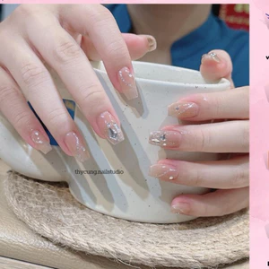 NAIL BOX SƠN GEL THẠCH NUDE ĐÍNH ĐÁ