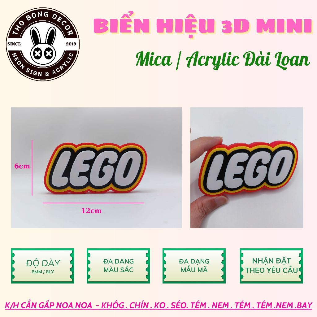 biển hiệu 3d mini | Shopee Việt Nam