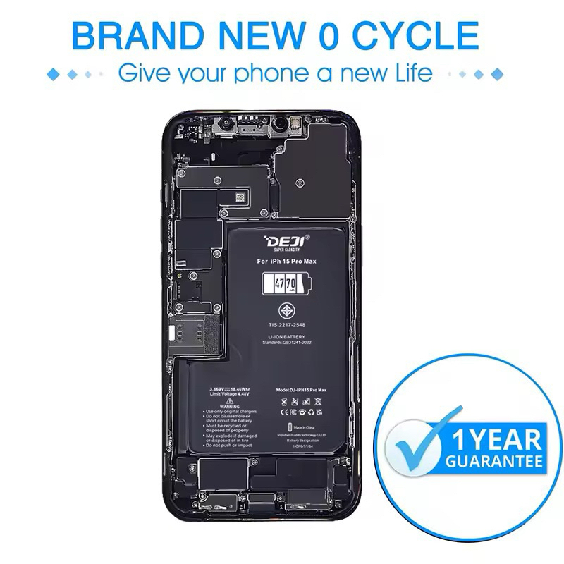 Siêu Pin Deji IP 15 | 15 Plus | 15 Pro | 15 Promax Dung Lượng Siêu Cao | BigBuy360 - bigbuy360.vn