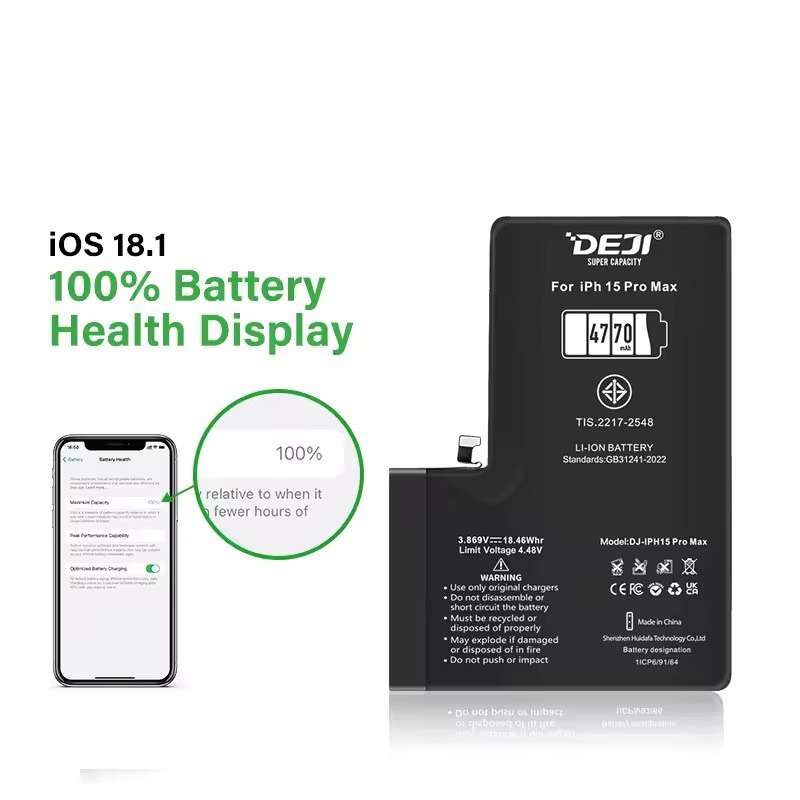 Siêu Pin Deji IP 15 | 15 Plus | 15 Pro | 15 Promax Dung Lượng Siêu Cao | BigBuy360 - bigbuy360.vn