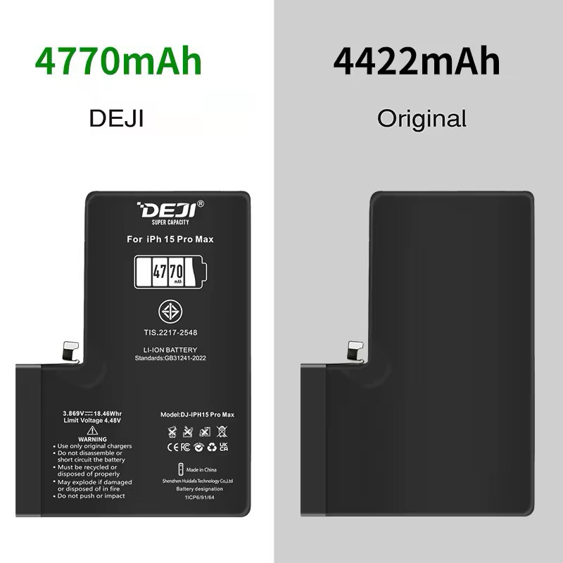 Siêu Pin Deji IP 15 | 15 Plus | 15 Pro | 15 Promax Dung Lượng Siêu Cao | BigBuy360 - bigbuy360.vn