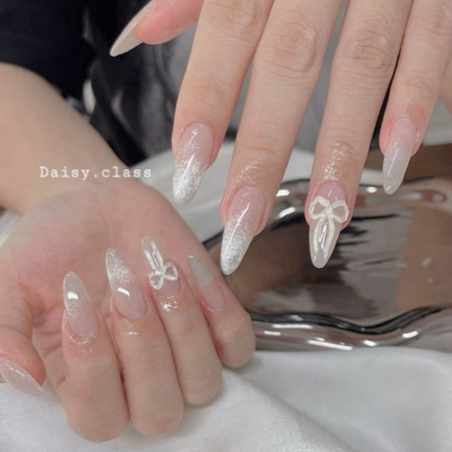 ( hỏa tốc 2h) NAIL BOX OMBRE MẮT MÈO VẼ NƠ NỔI