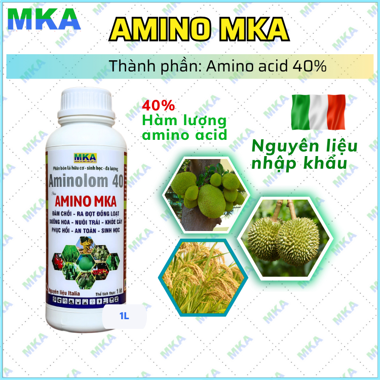 Amino 40 MKA amino acid nhập khẩu Ý tăng khả năng hấp thu dinh dưỡng ...