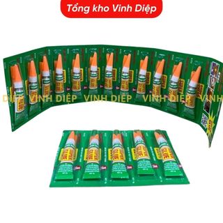 Keo dán đa năng Super Glue Alteco tuýp 3g siêu dính, loại keo dán giày, dán gỗ