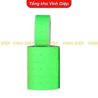 .01 cuộn giấy ghi dán giá , băng dính dán giá đủ màu - Hàng loại 1