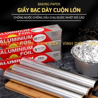 Màng nhôm bọc thực phẩm, Giấy bạc nướng thịt rộng 45cm
