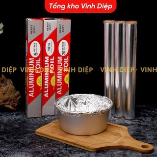 Màng nhôm bọc thực phẩm, Giấy bạc nướng thịt rộng 45cm