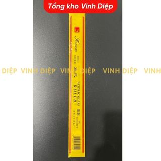 Thước kẻ học sinh nhựa mica Kewen 20cm 30cm