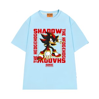 Áo Thun NGỐ TEE Sonic The Hedgehog Nhím Shadow Vải Cotton 75 Mềm Mịn Thoáng Mát Form Rộng
