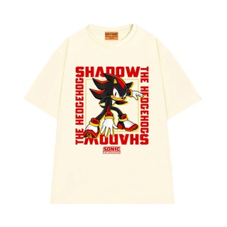 Áo Thun NGỐ TEE Sonic The Hedgehog Nhím Shadow Vải Cotton 75 Mềm Mịn Thoáng Mát Form Rộng