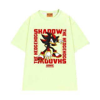 Áo Thun NGỐ TEE Sonic The Hedgehog Nhím Shadow Vải Cotton 75 Mềm Mịn Thoáng Mát Form Rộng