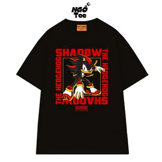 Áo Thun NGỐ TEE Sonic The Hedgehog Nhím Shadow Vải Cotton 75 Mềm Mịn Thoáng Mát Form Rộng