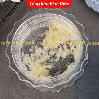 Cối xay tỏi ớt, dụng cụ xay nghiền tỏi ớt cầm tay mini tiện lợi