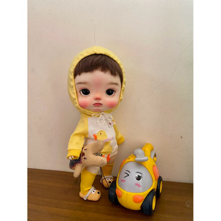 Áo hoodie vịt vàng kèm vớ size dian mập,cừu bé(size khác vui lòng ib shop)