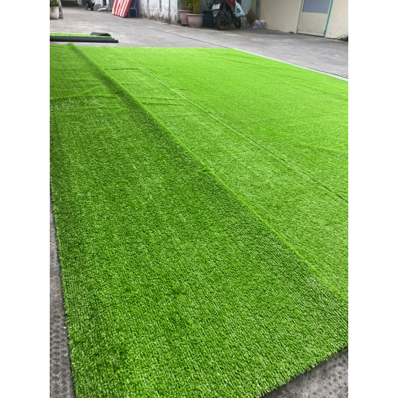 Thảm cỏ nhân tạo 1cm tốt, 4m² (2m x 2m)- trải sàn, trải sự kiện và dán tường.