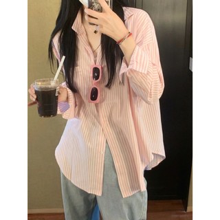 Áo sơ mi kẻ nam nữ mặc đôi unisex form rộng đẹp thêu chữ S - 247store